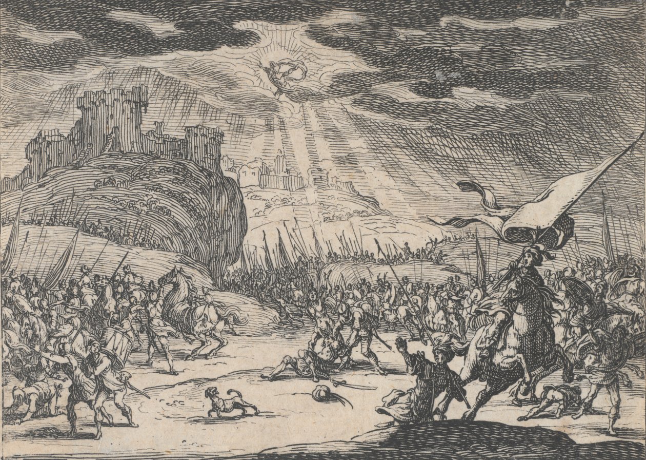 Die Bekehrung des Hl. Paulus von Jacques Callot