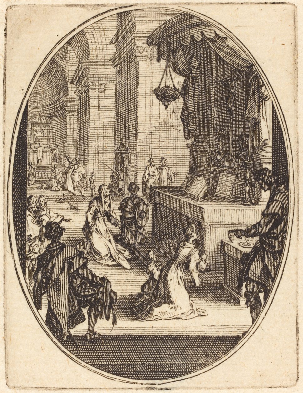 Der Kult Gottes von Jacques Callot