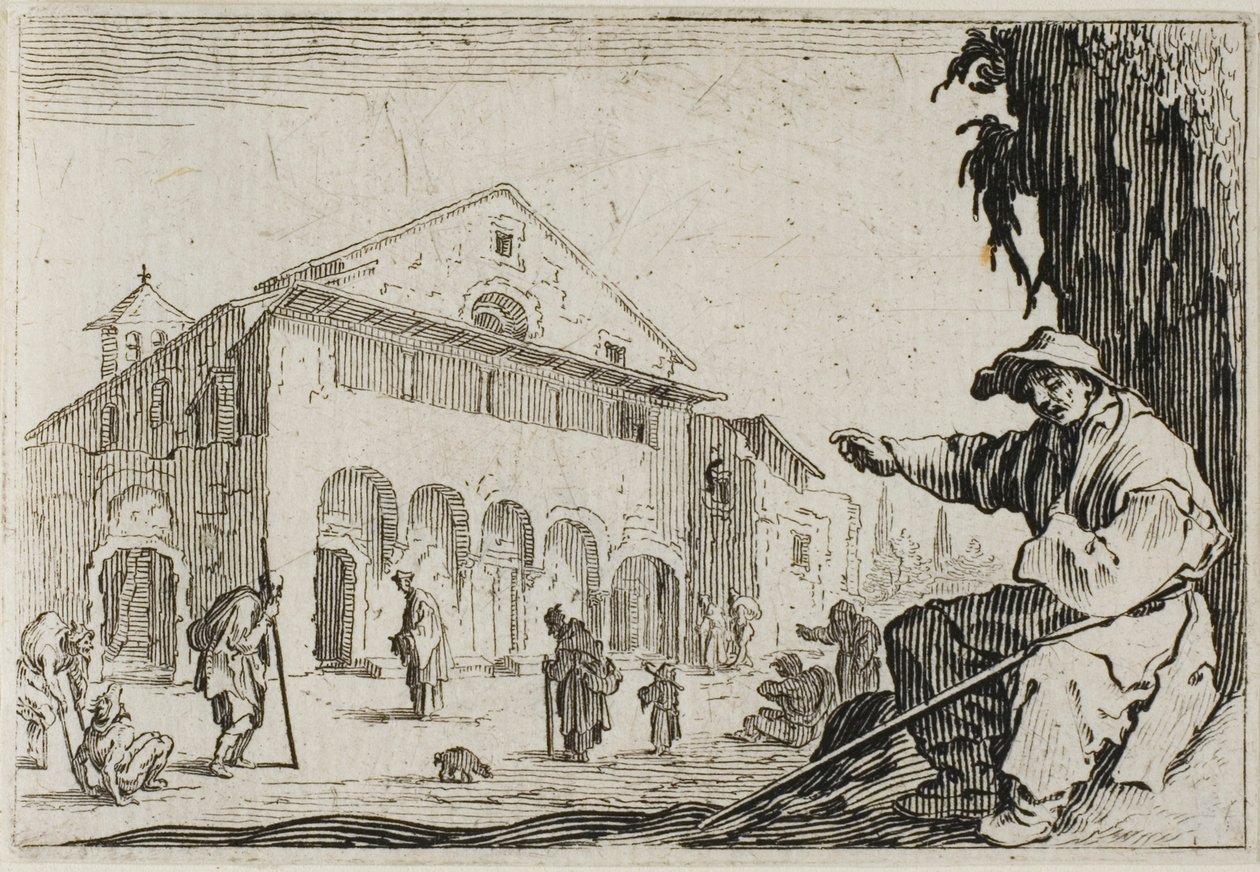 Das Heim, aus Die Launen von Jacques Callot