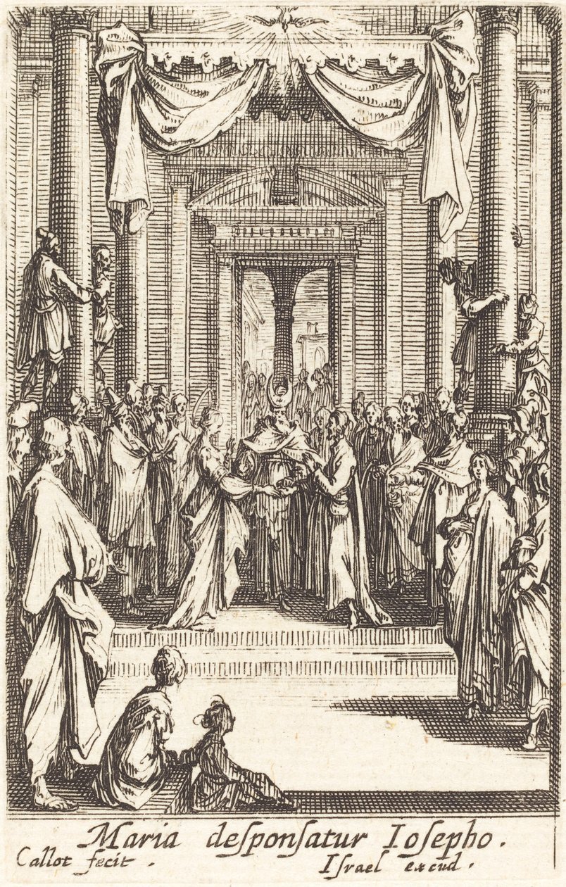 Die Hochzeit der Jungfrau von Jacques Callot