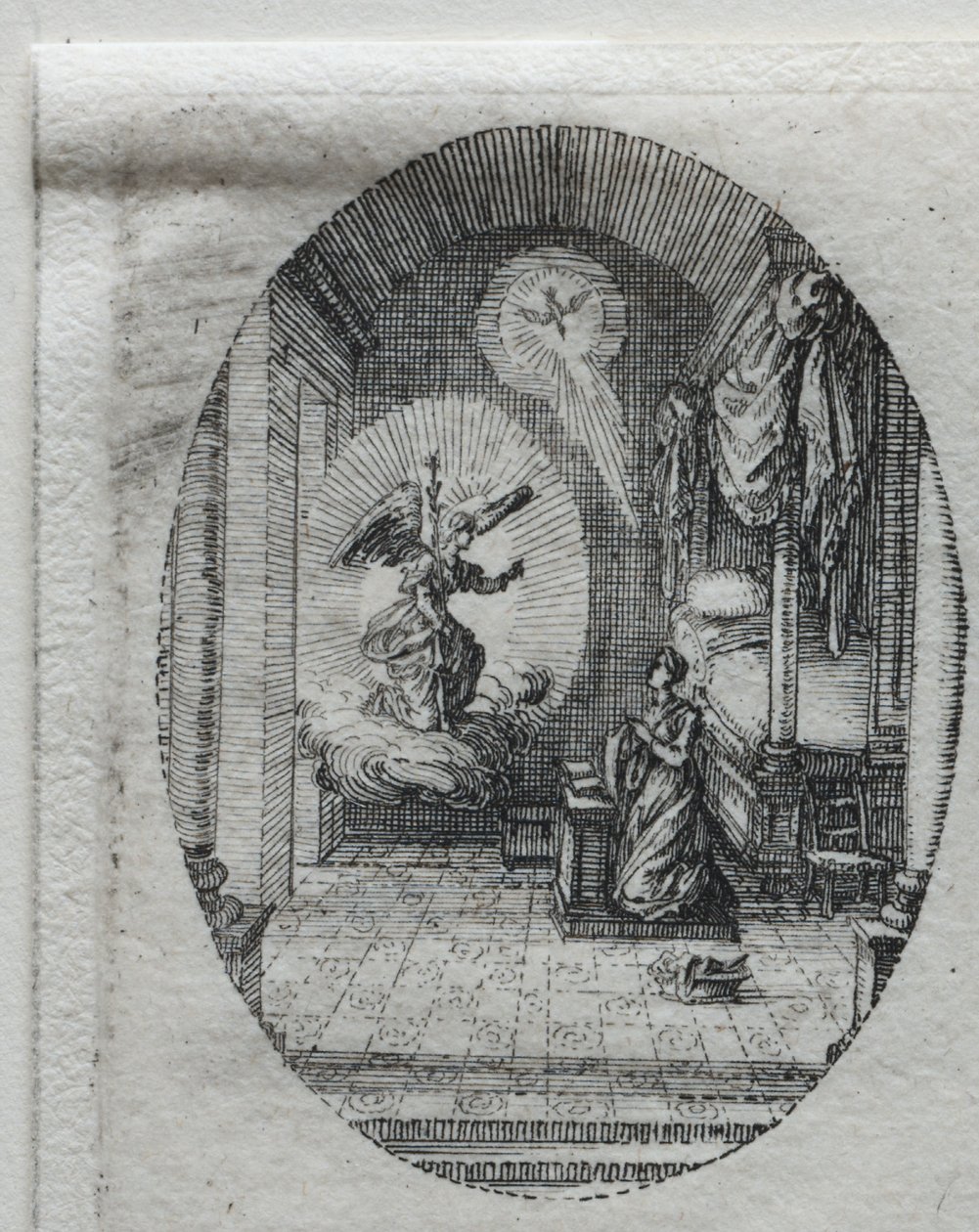 Die Geheimnisse der Passion: Die Verkündigung von Jacques Callot