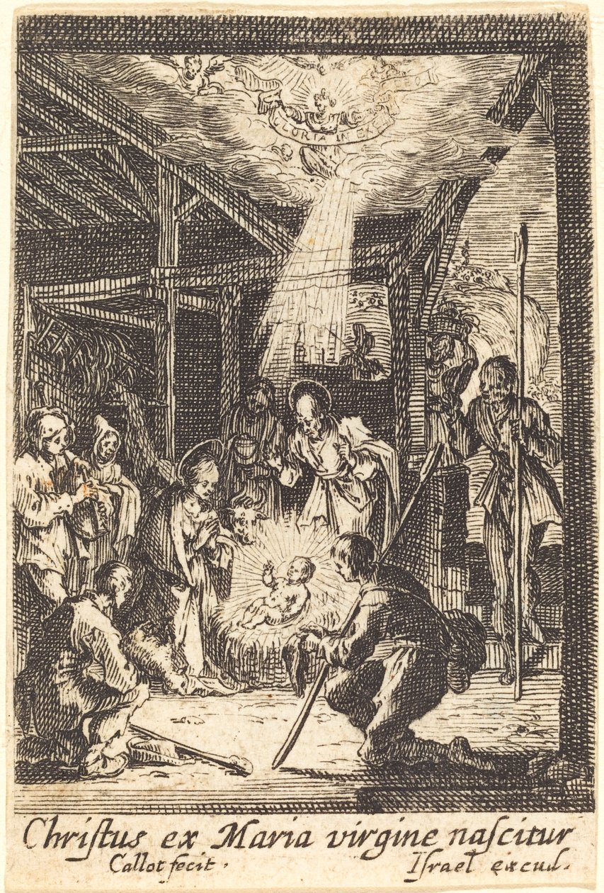 Die Geburt Christi von Jacques Callot