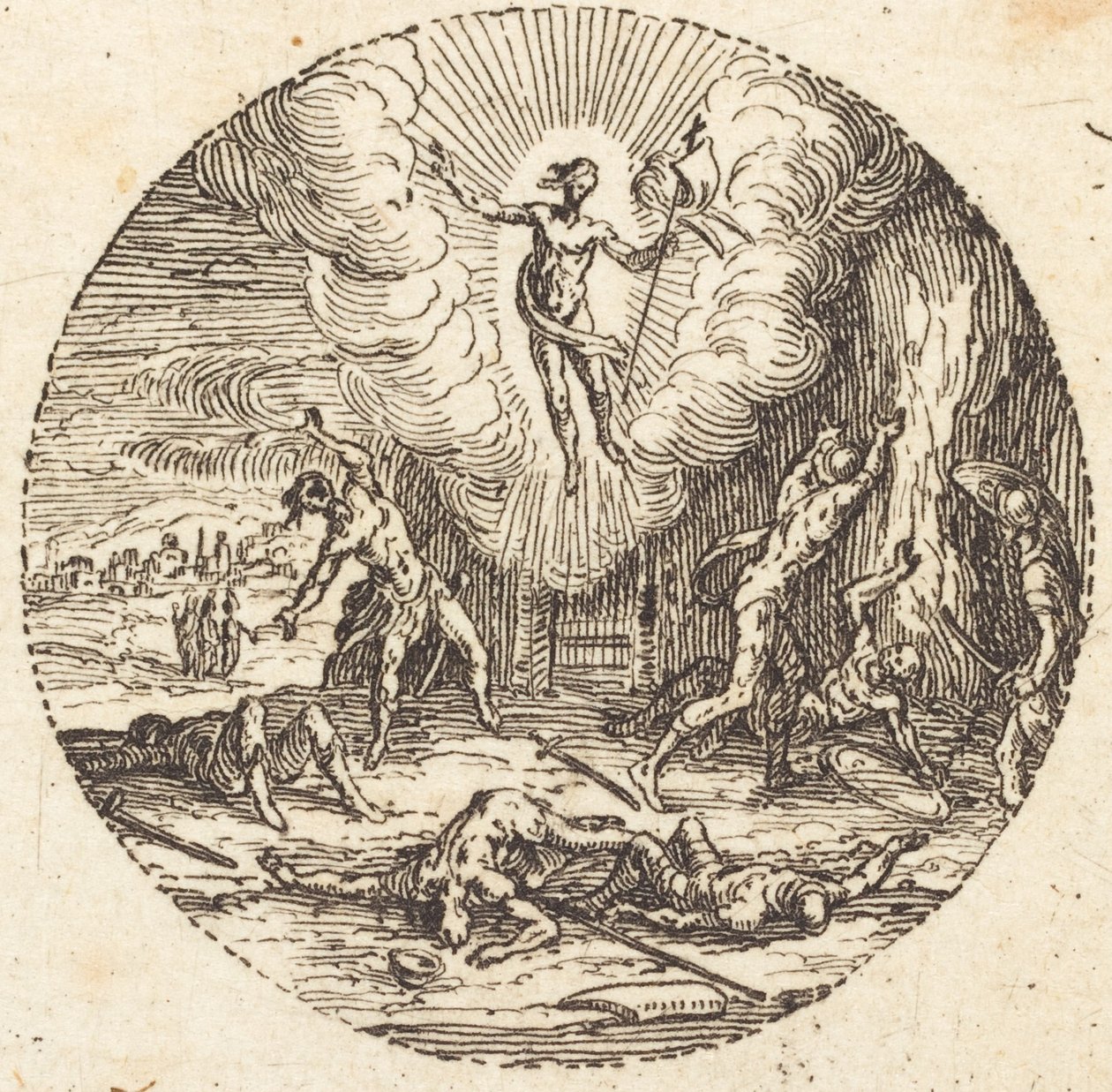 Die Auferstehung von Jacques Callot