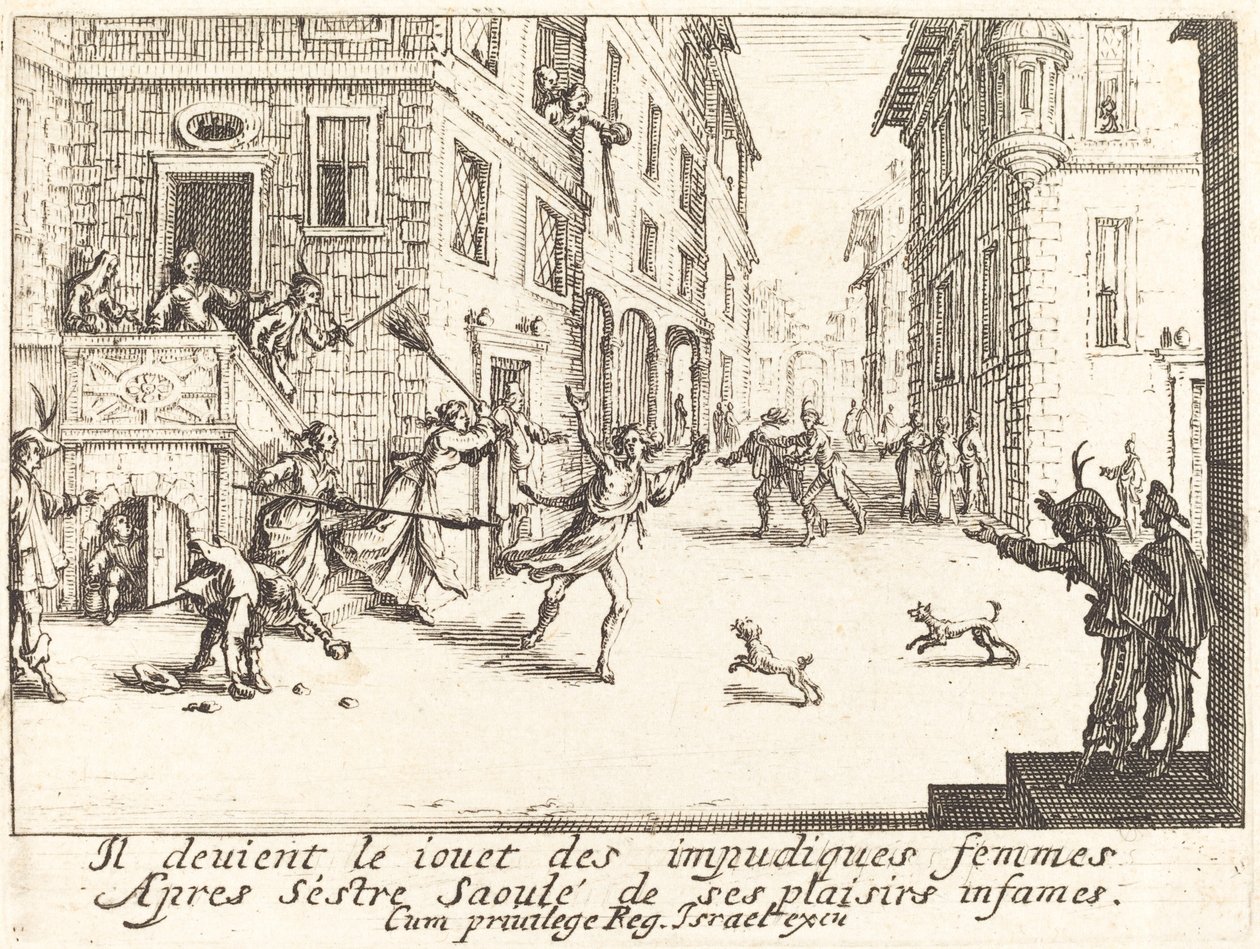 Die Ruine von Jacques Callot