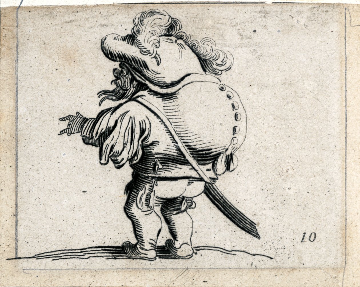 Varie Figure Gobbi von Jacques Callot