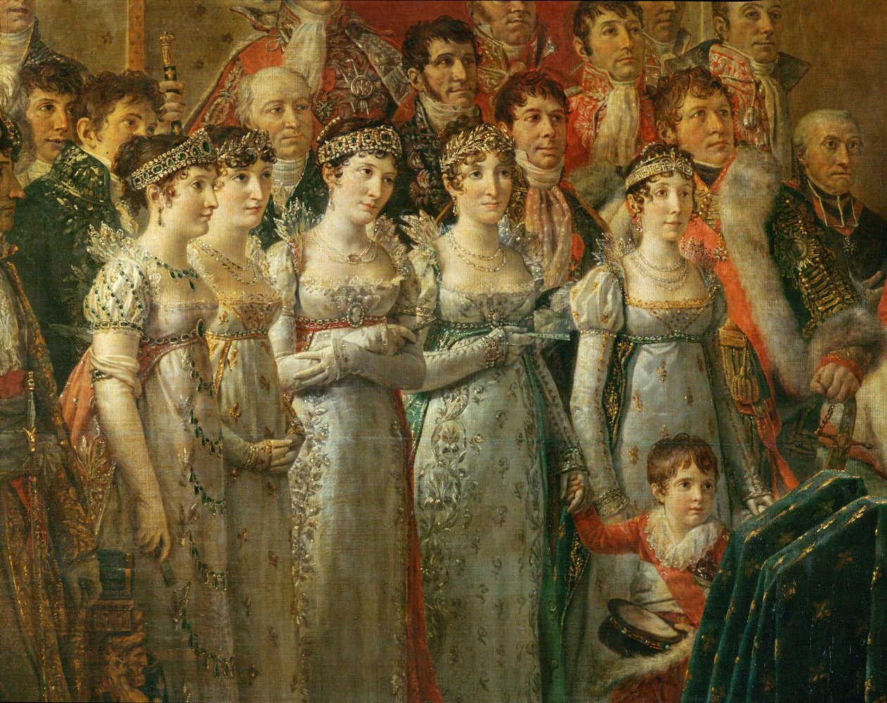 Krönung Napoleons in Notre-Dame von Jacques Louis David