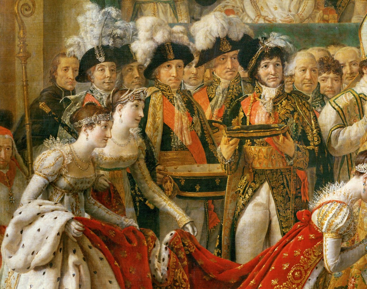 Krönung Napoleons in Notre-Dame von Jacques Louis David