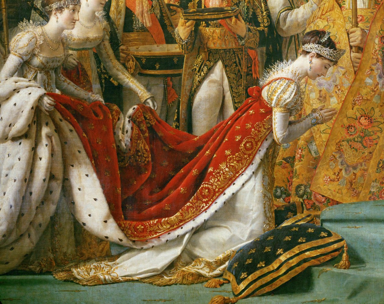 Krönung Napoleons in Notre-Dame von Jacques Louis David
