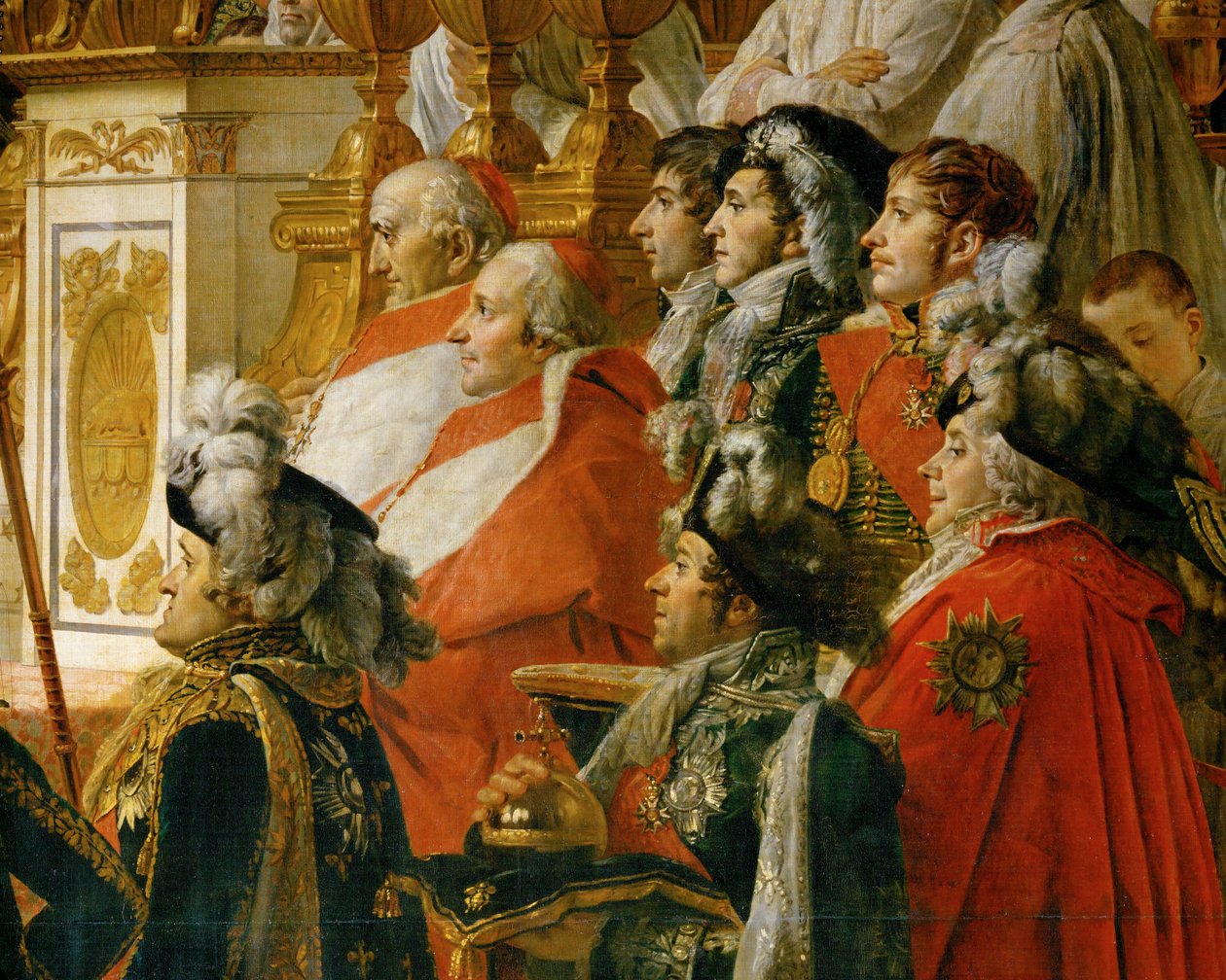 Krönung Napoleons in Notre-Dame von Jacques Louis David