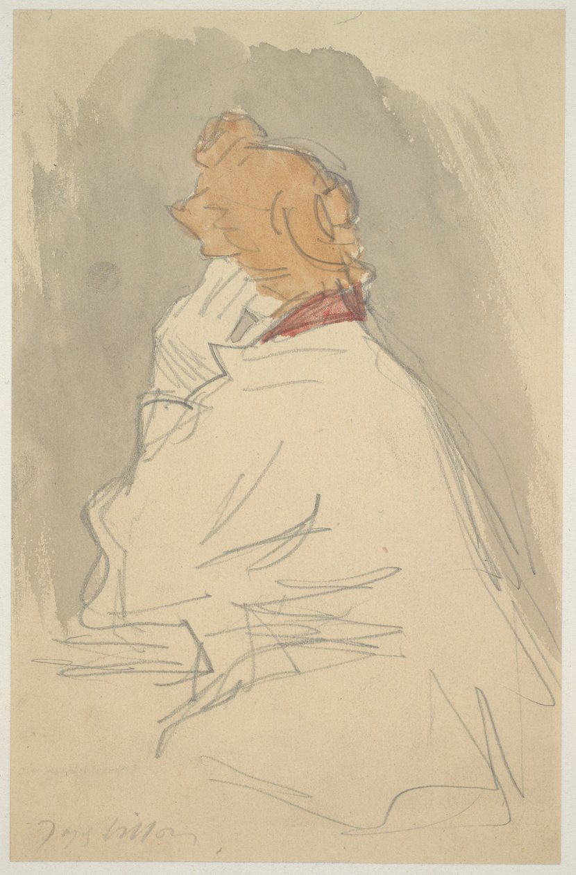 Sitzende Frau von Jacques Villon