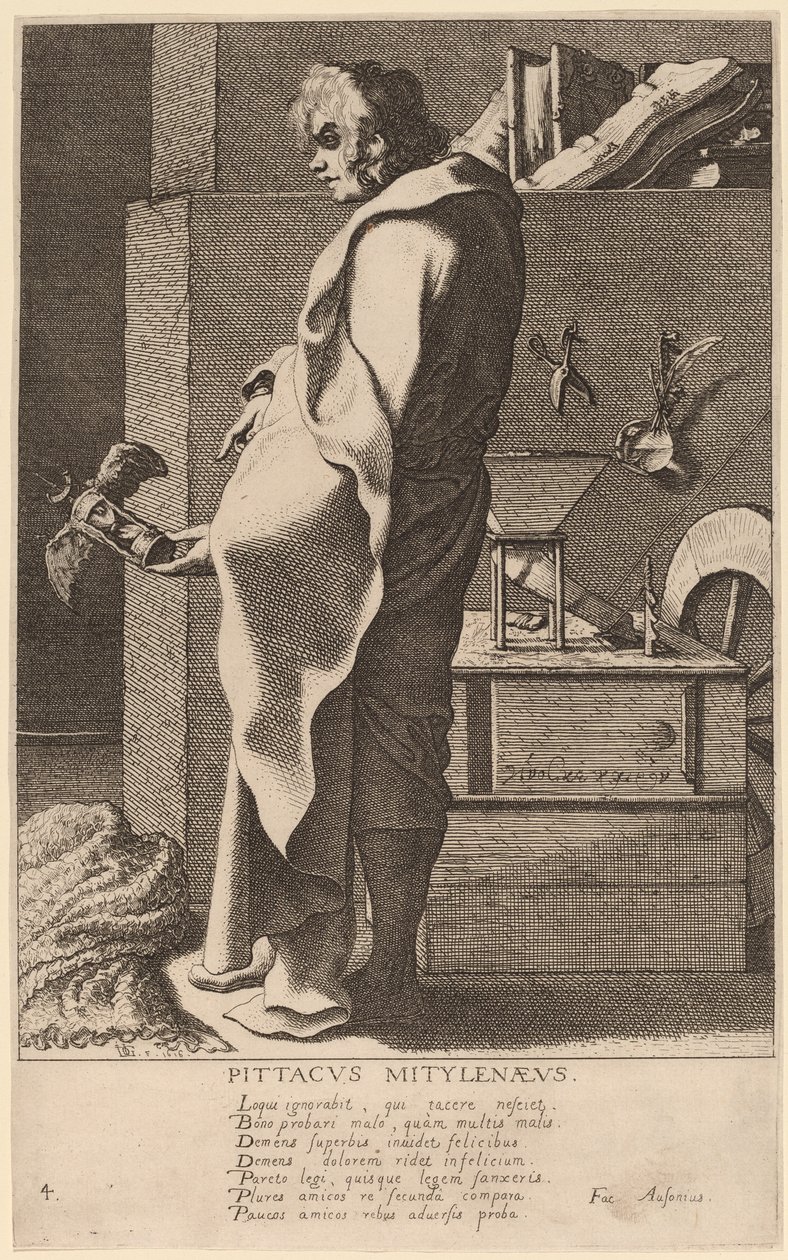 Pittacus Mitylanaeus von Jacques de Gheyn III