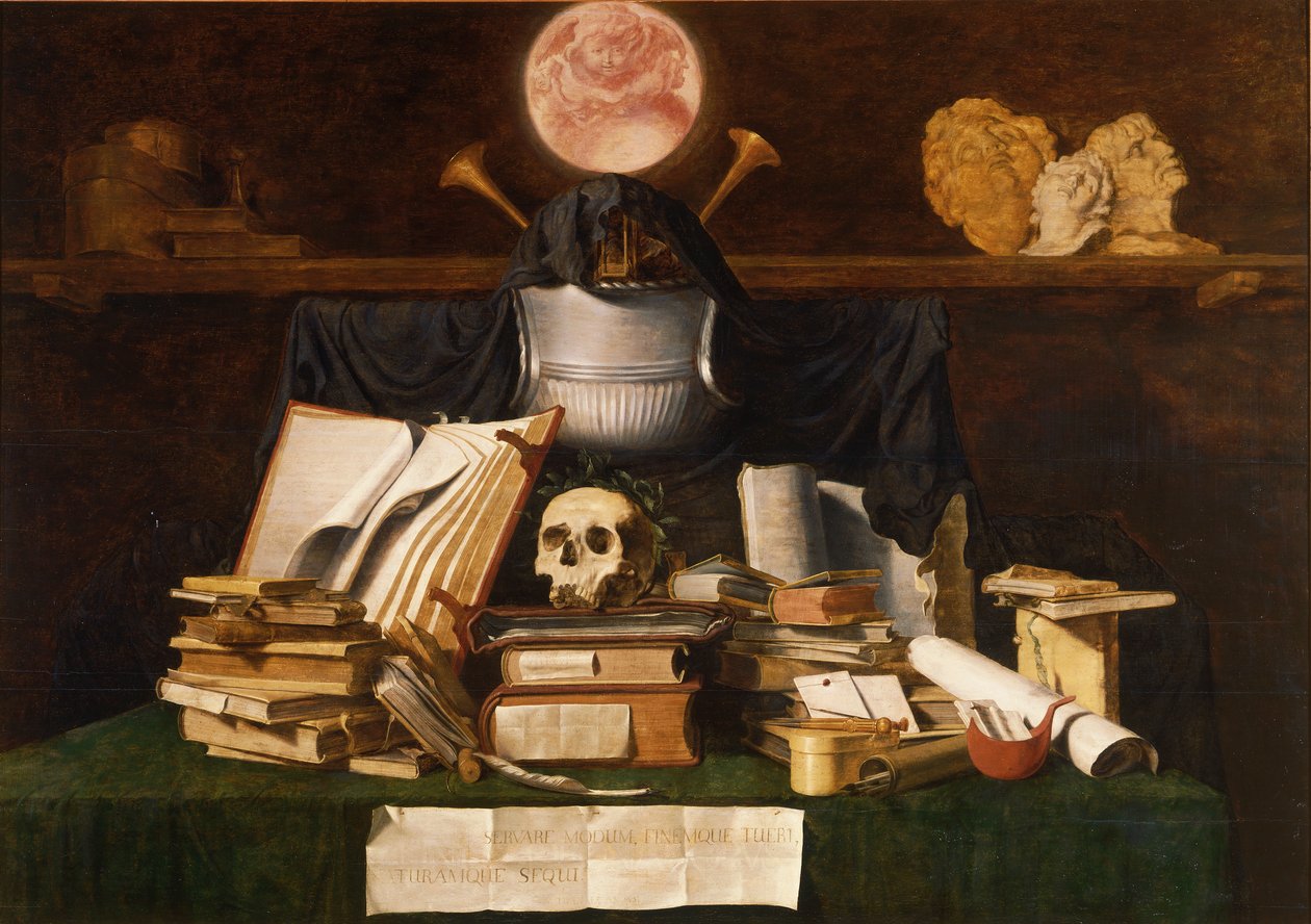 Vanitas Stillleben von Jacques de Gheyn II