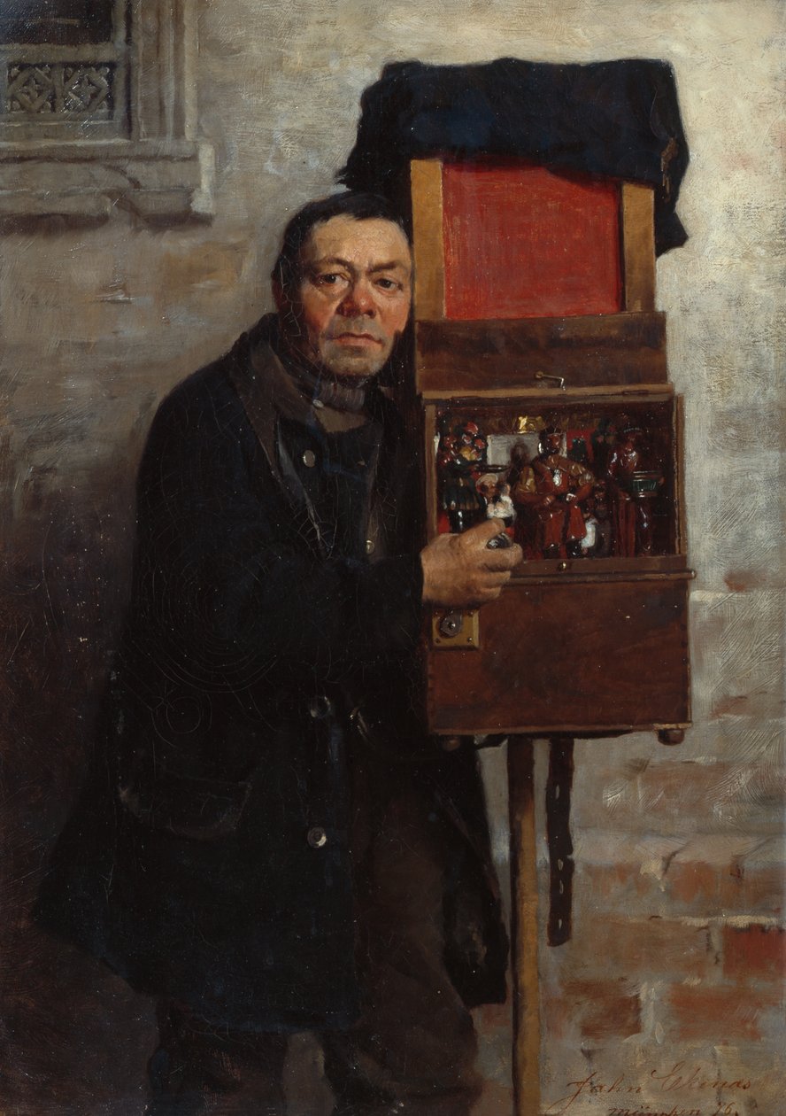 Der Leierkastenmann von Jahn Ekenaes