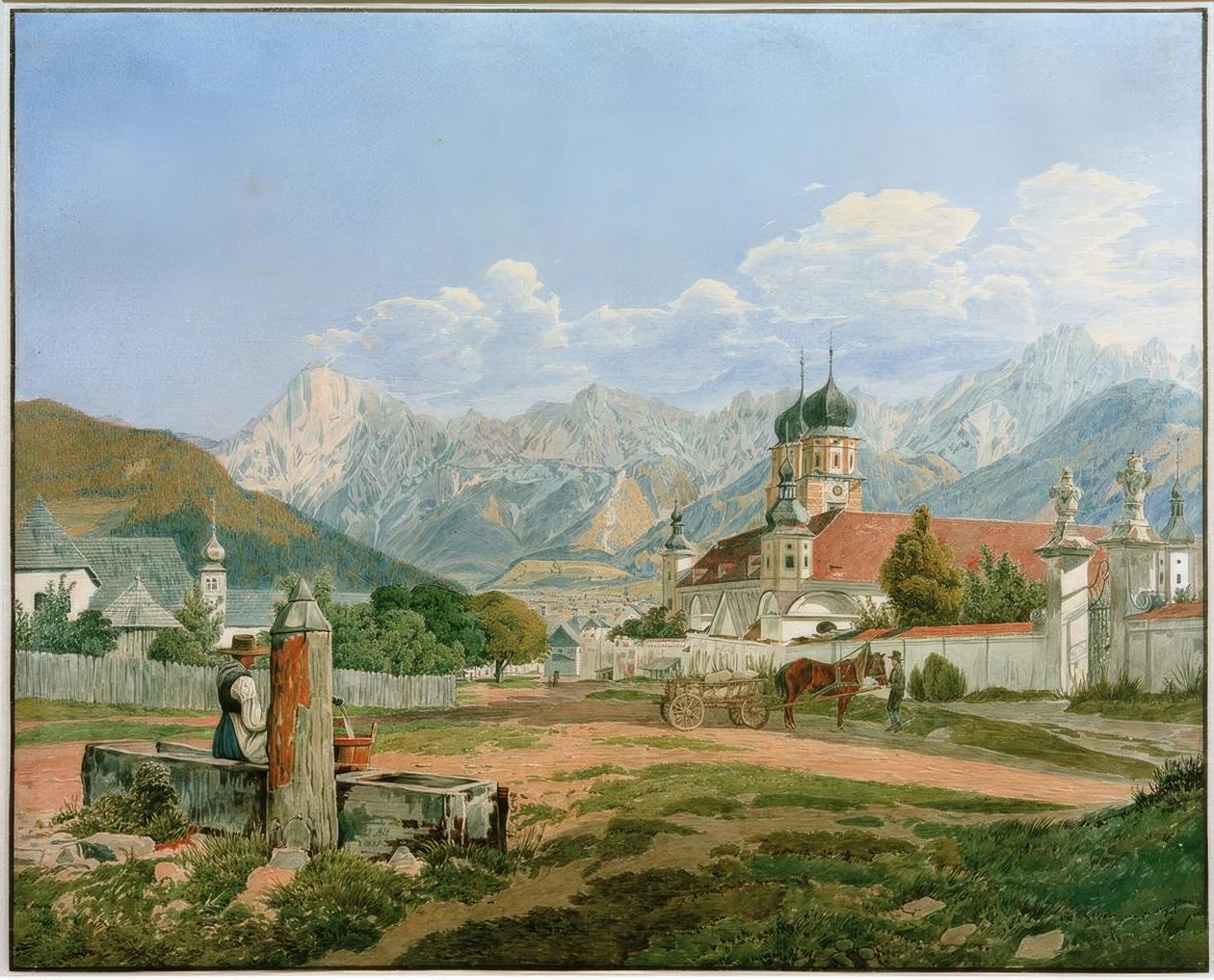 Stift Admont von Jakob Alt