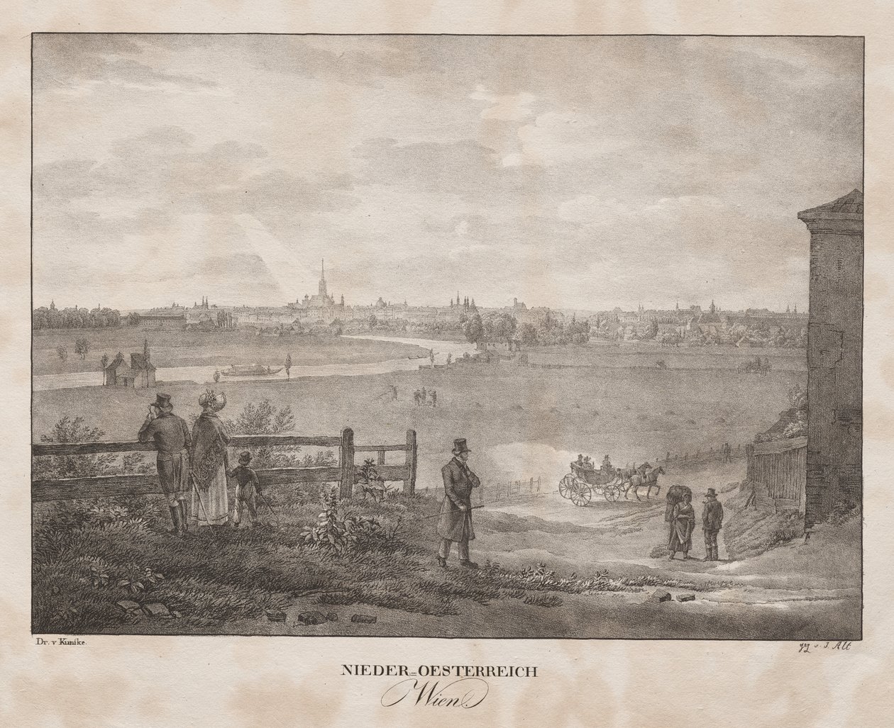 Niederösterreich, Stadt Wien von Jakob Alt