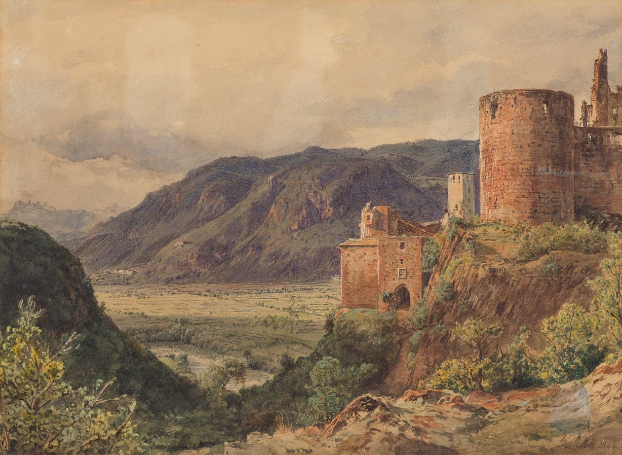 Sigmundskron bei Bozen von Jakob Alt