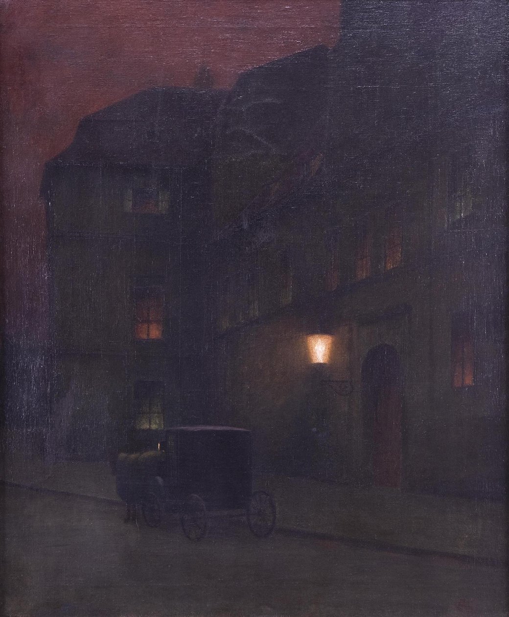 Die Kutsche, um 1900 von Jakub Schikaneder