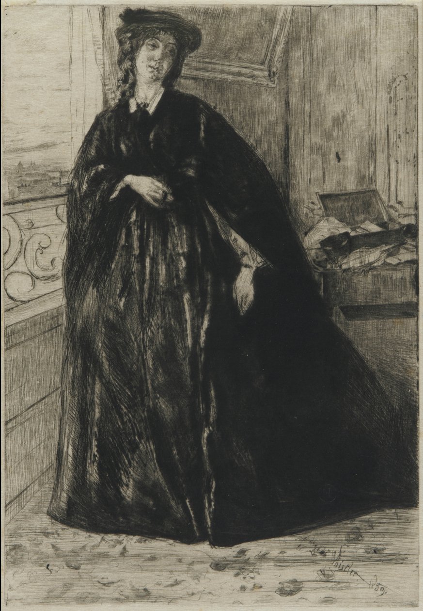 Finette, 1859 von James Abbott McNeill Whistler