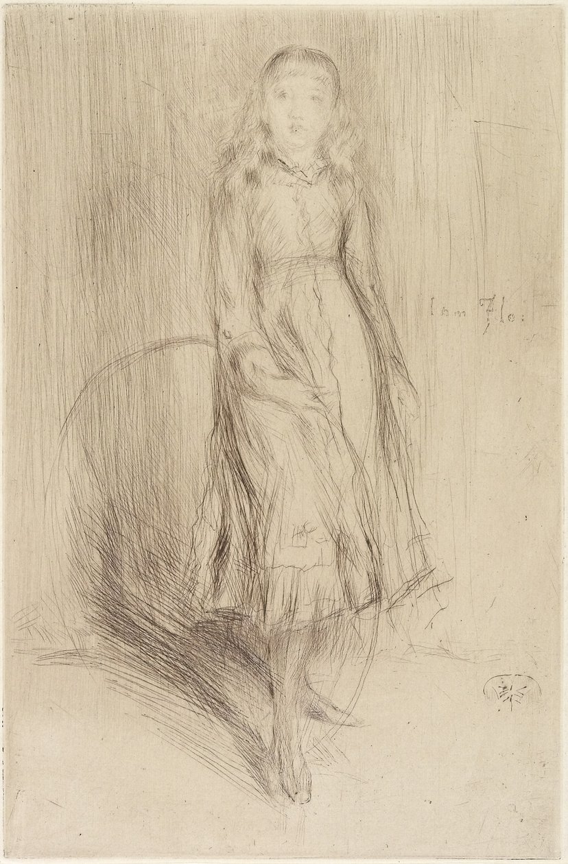 Florence Leyland, 1873 von James Abbott McNeill Whistler