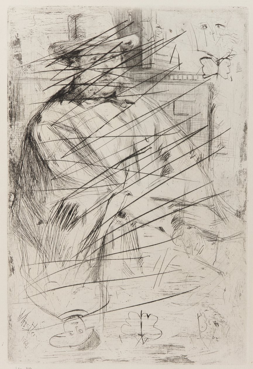 Herr Mann, 1860 von James Abbott McNeill Whistler
