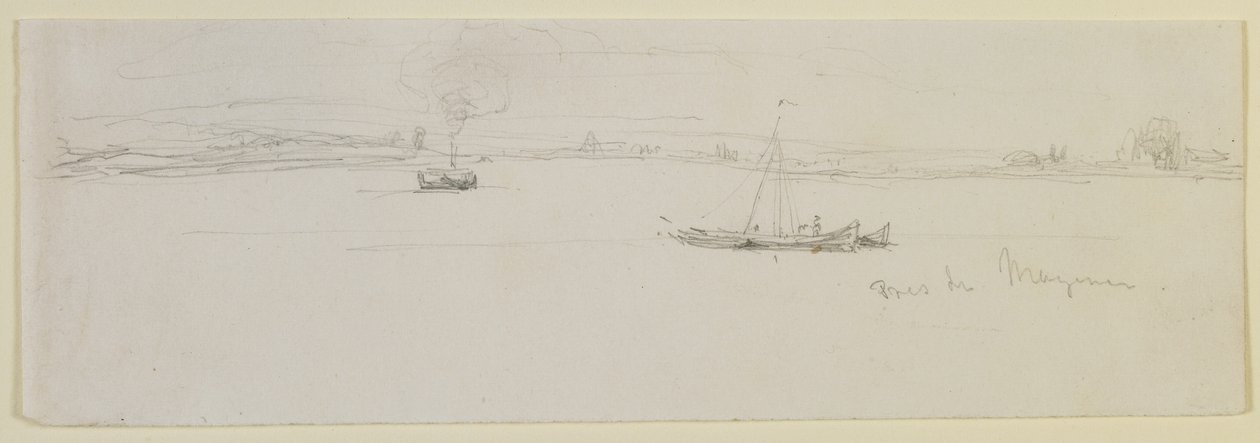 In der Nähe von Mainz, 1858 von James Abbott McNeill Whistler
