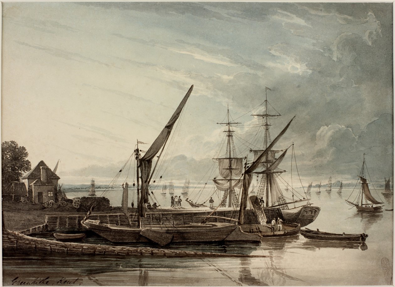 Der Pier, Greenhithe, Kent von James Bourne