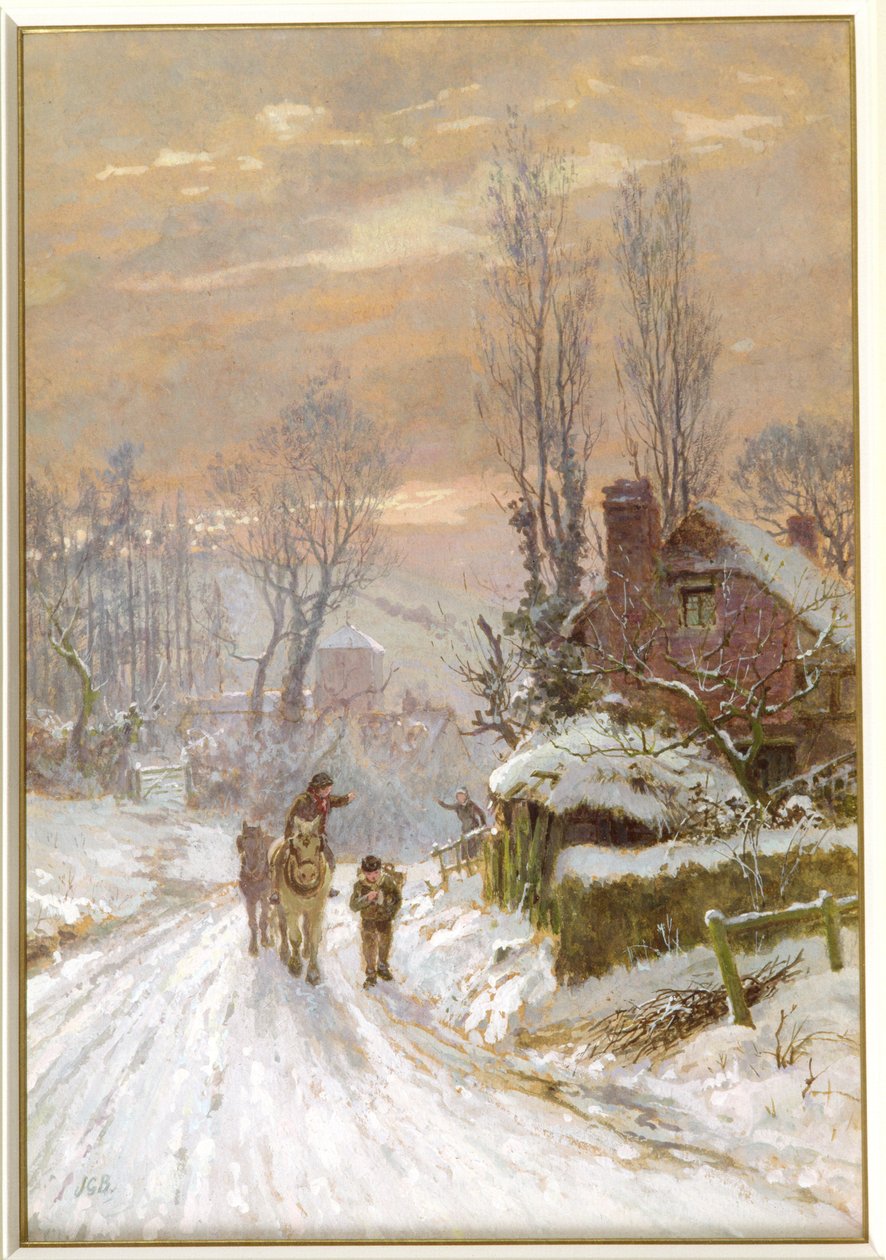 Ein Winterabend von James George Bingley