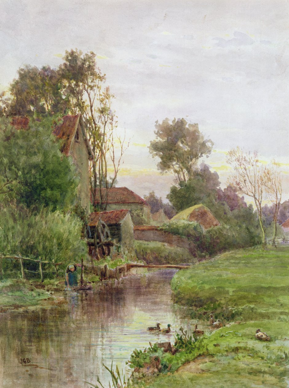 Der Mühlbach von James George Bingley