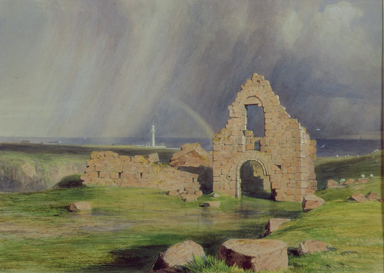 Oberes Boddam Castle, 1840 von James Giles