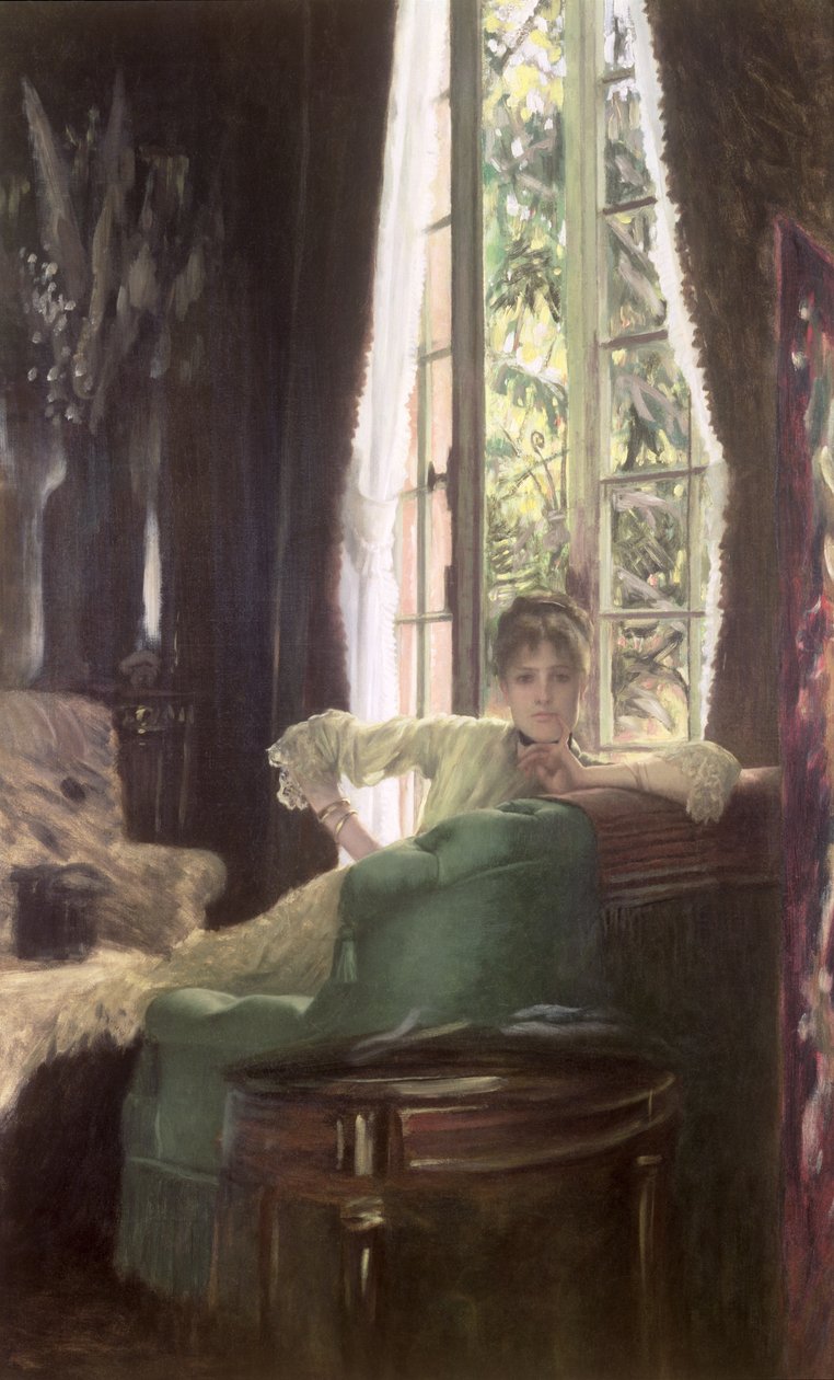 Studie für Le Sphinx, 1883-5 von James Jacques Joseph Tissot