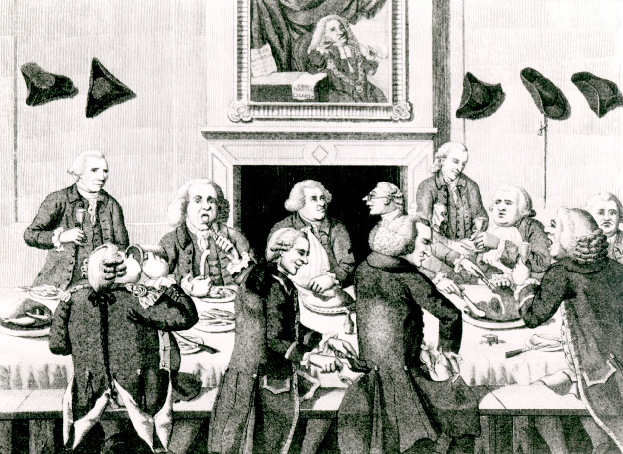 Verkostung, 1780 von James Nixon