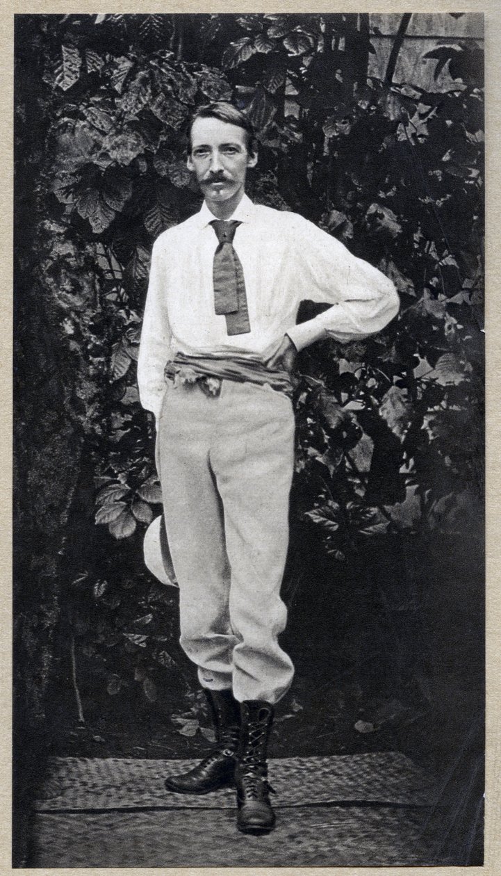 Robert Louis Stevenson, 1889 von James Patrick
