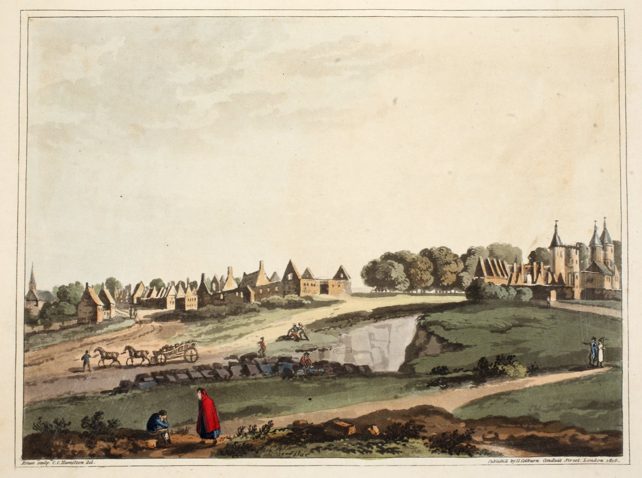 Die Ruinen des Dorfes Ligny von James Rouse