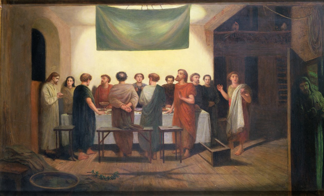 Das letzte Abendmahl von James Smetham