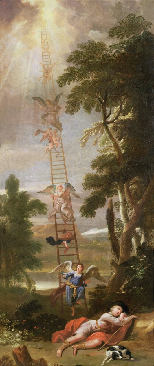 Jakobs Traum, 1705 von James Thornhill