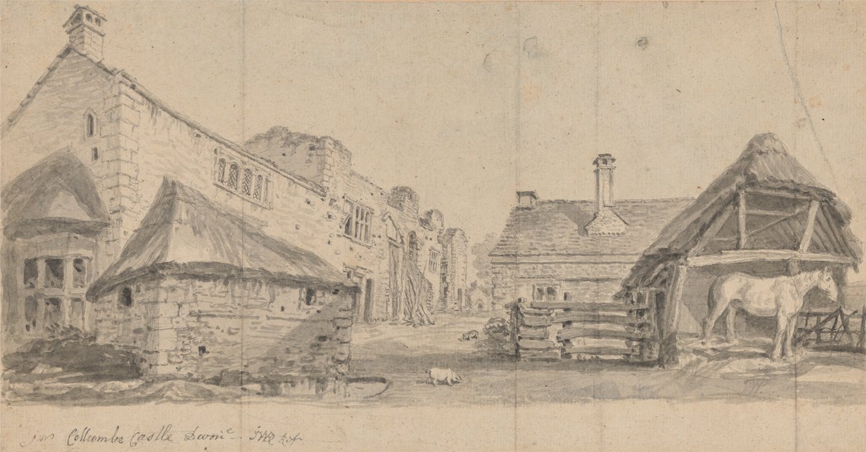 Collcombe Castle, Devonshire von James Ward
