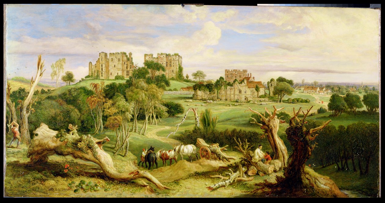 Kenilworth Castle, Warwickshire, 1840 von James Ward