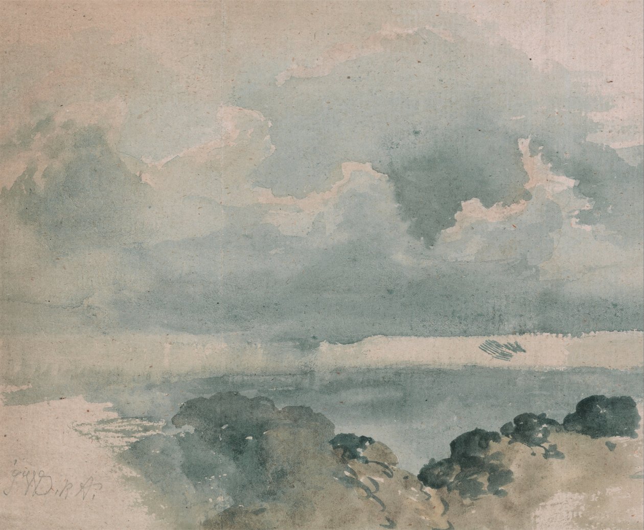 Himmelsstudie von James Ward