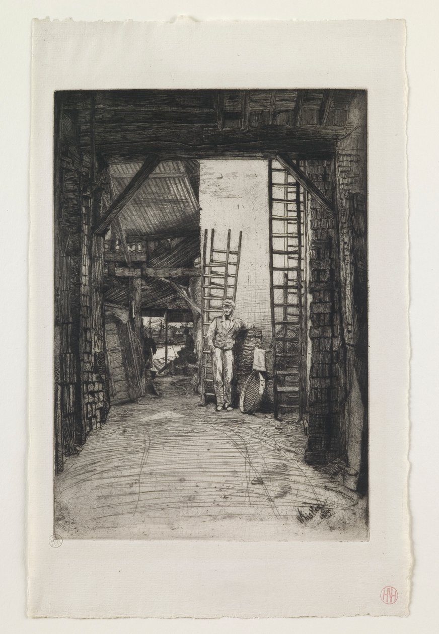 W. Jones, Kalkbrenner, Thames Street von James Abbott McNeill Whistler