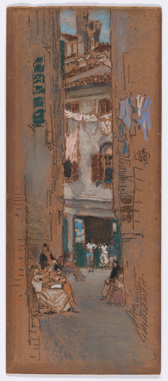 Perlenfädler von James Abbott McNeill Whistler