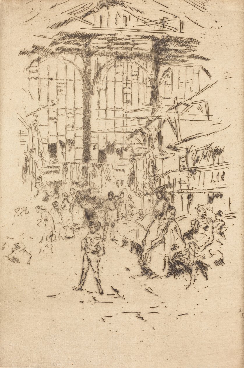 Kleiderbörse, Nr. II von James Abbott McNeill Whistler