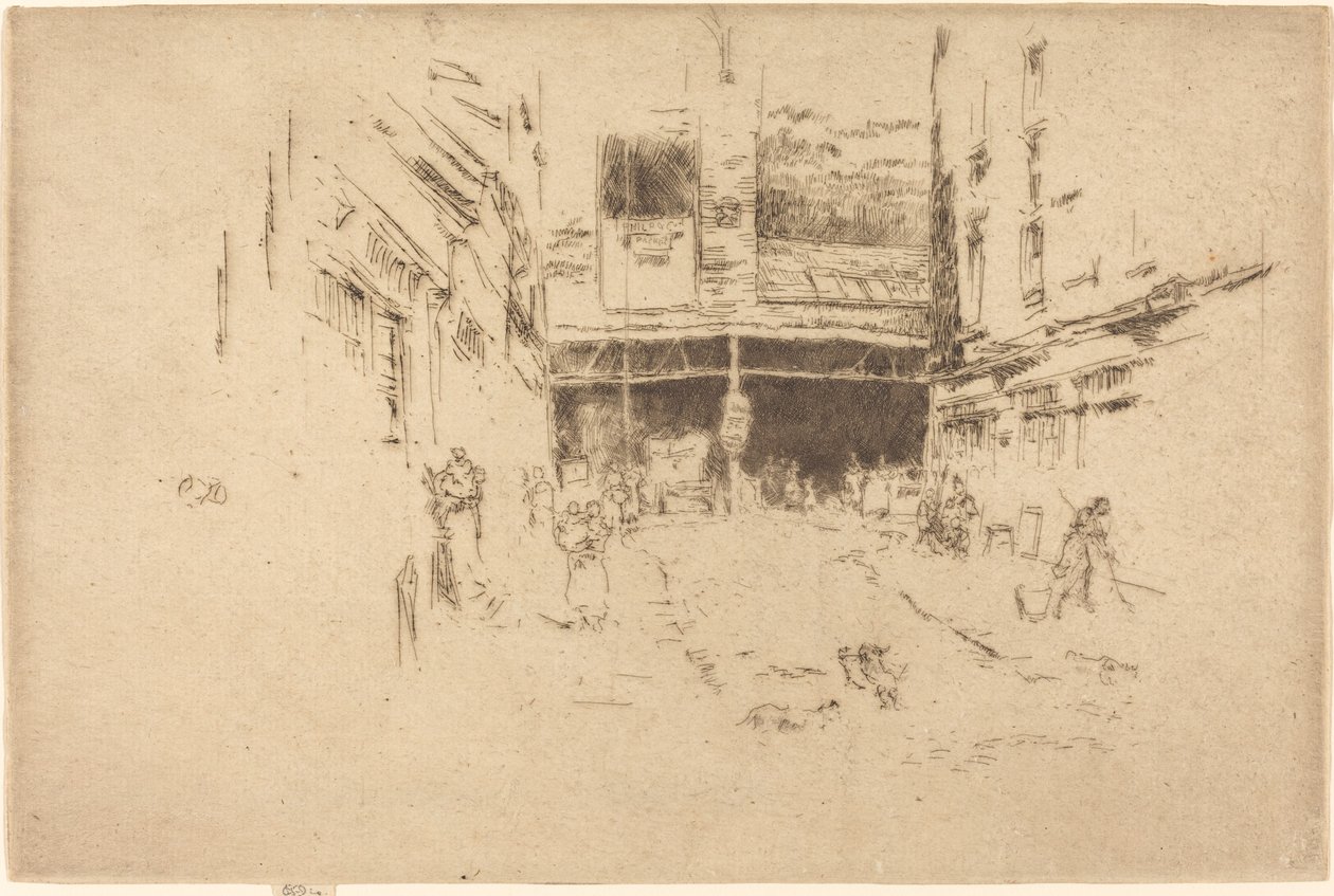 Kleiderbörse, Nr. I, 1887 von James Abbott McNeill Whistler