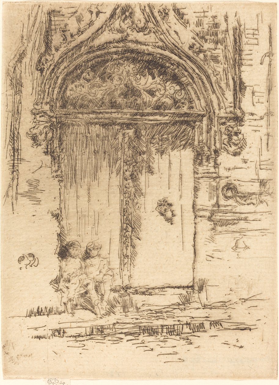 Henkerhaus, Tours, 1888 von James Abbott McNeill Whistler