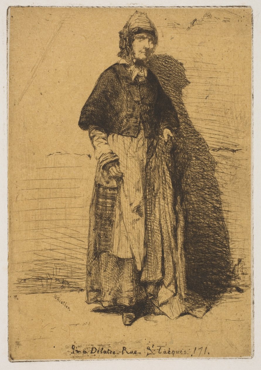 La Mère Gérard, 1858 von James Abbott McNeill Whistler