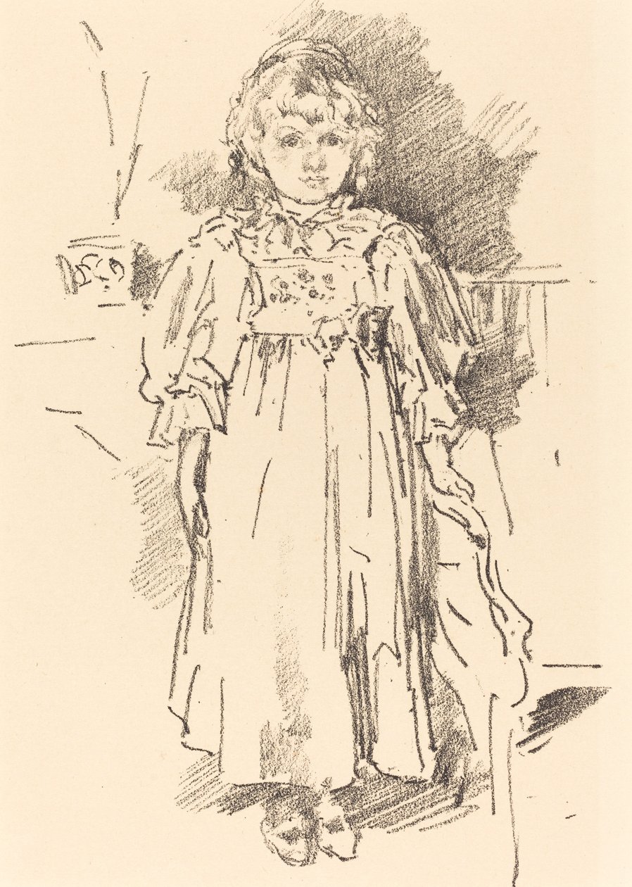 Kleine Evelyn, 1896 von James Abbott McNeill Whistler