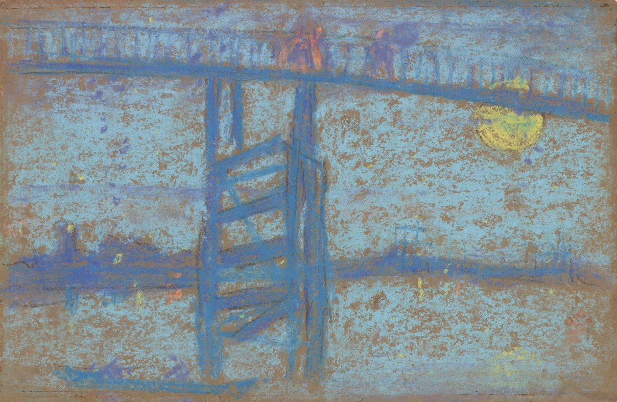 Nocturne: Battersea Bridge von James Abbott McNeill Whistler