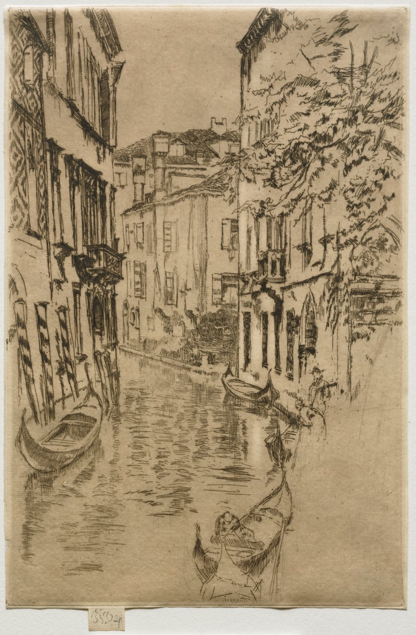 Ruhiger Kanal von James Abbott McNeill Whistler