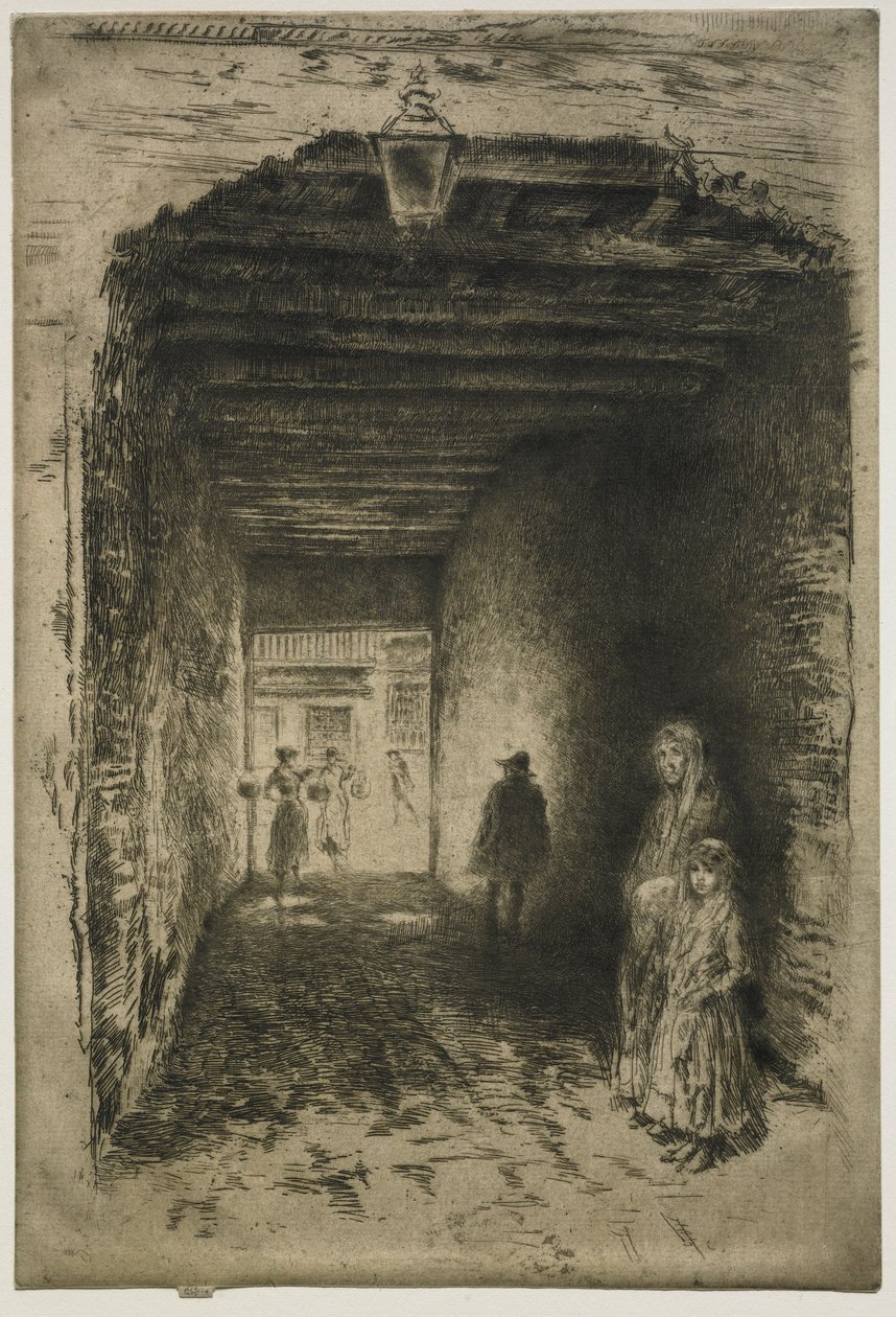Die Bettler, 1880 von James Abbott McNeill Whistler