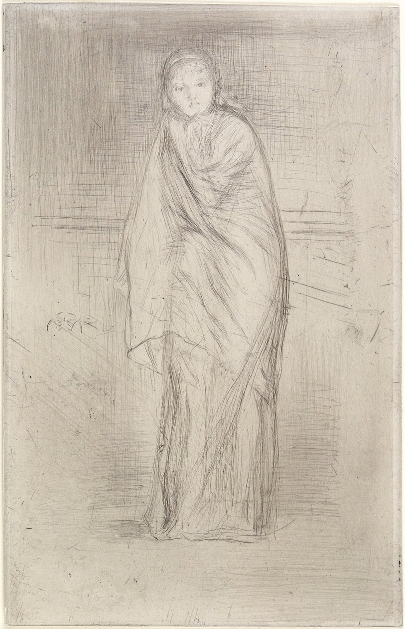 Das Modell ruht, 1870 von James Abbott McNeill Whistler