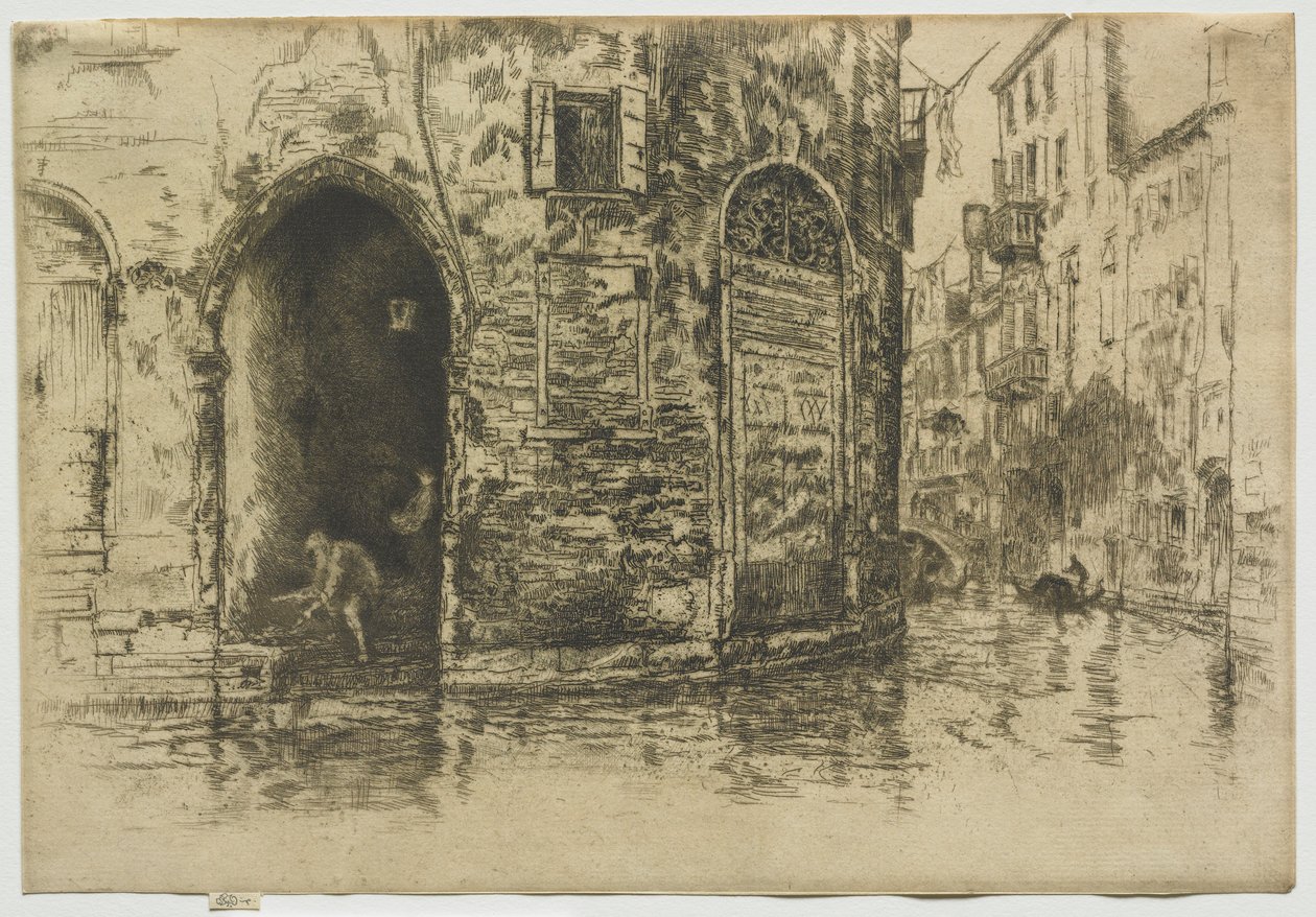 Zwei Türöffnungen, 1880 von James Abbott McNeill Whistler
